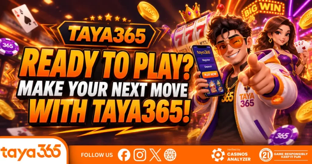 Taya365 Deposit, CTA