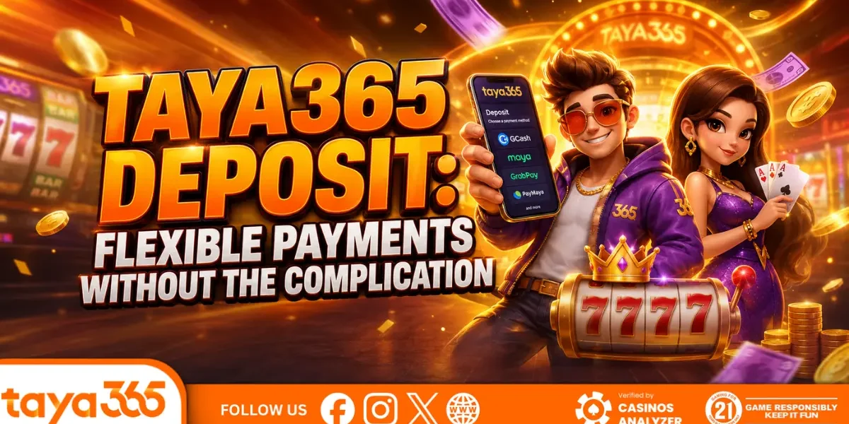 Taya365 Deposit Flexible Payments Without the Complication