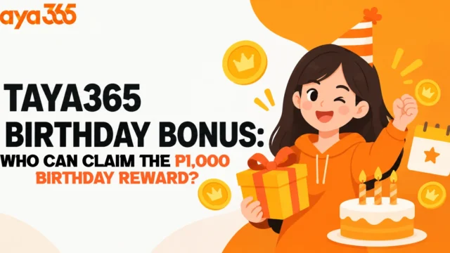 image of taya365 birthday bonus: who can claim the p1,000 birthday reward?